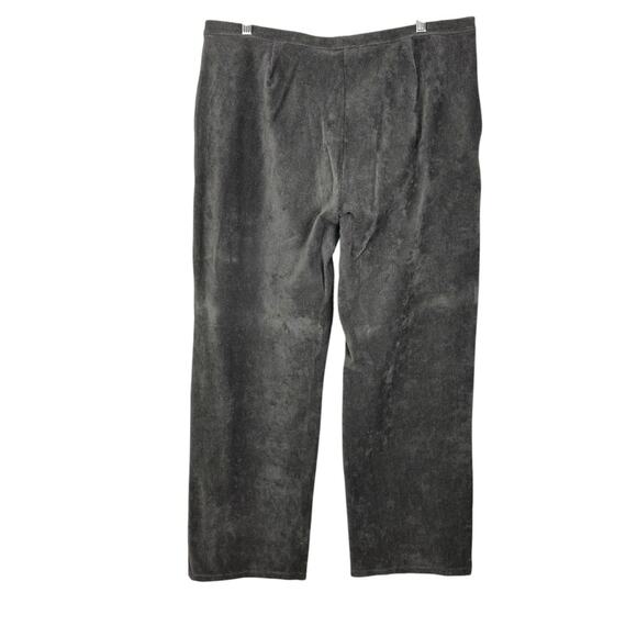 L.L. Bean Corduroy Ribbed Casual Pullon Lounge Pants Dark Gray Size XL - Picture 7 of 11